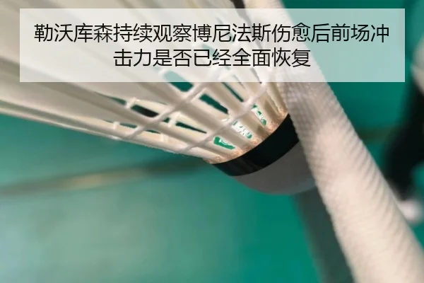 勒沃库森持续观察博尼法斯伤愈后前场冲击力是否已经全面恢复